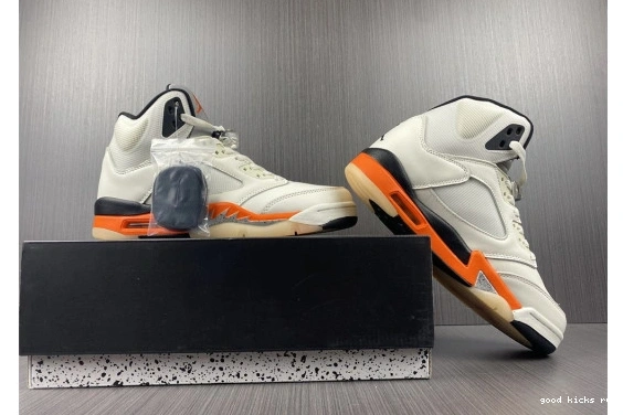 Total Air Jordan DC1060-100 5 DC1060-100 Orange Retro 0501